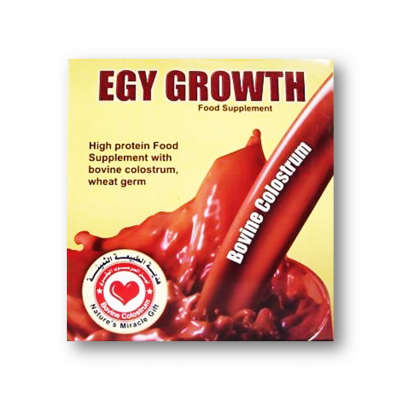 EGY GROWTH ( BOVINE COLOSTRUM + WHEAT GERM ) HIGH PROTEIN DRINK POWDER 200 GM SACHET